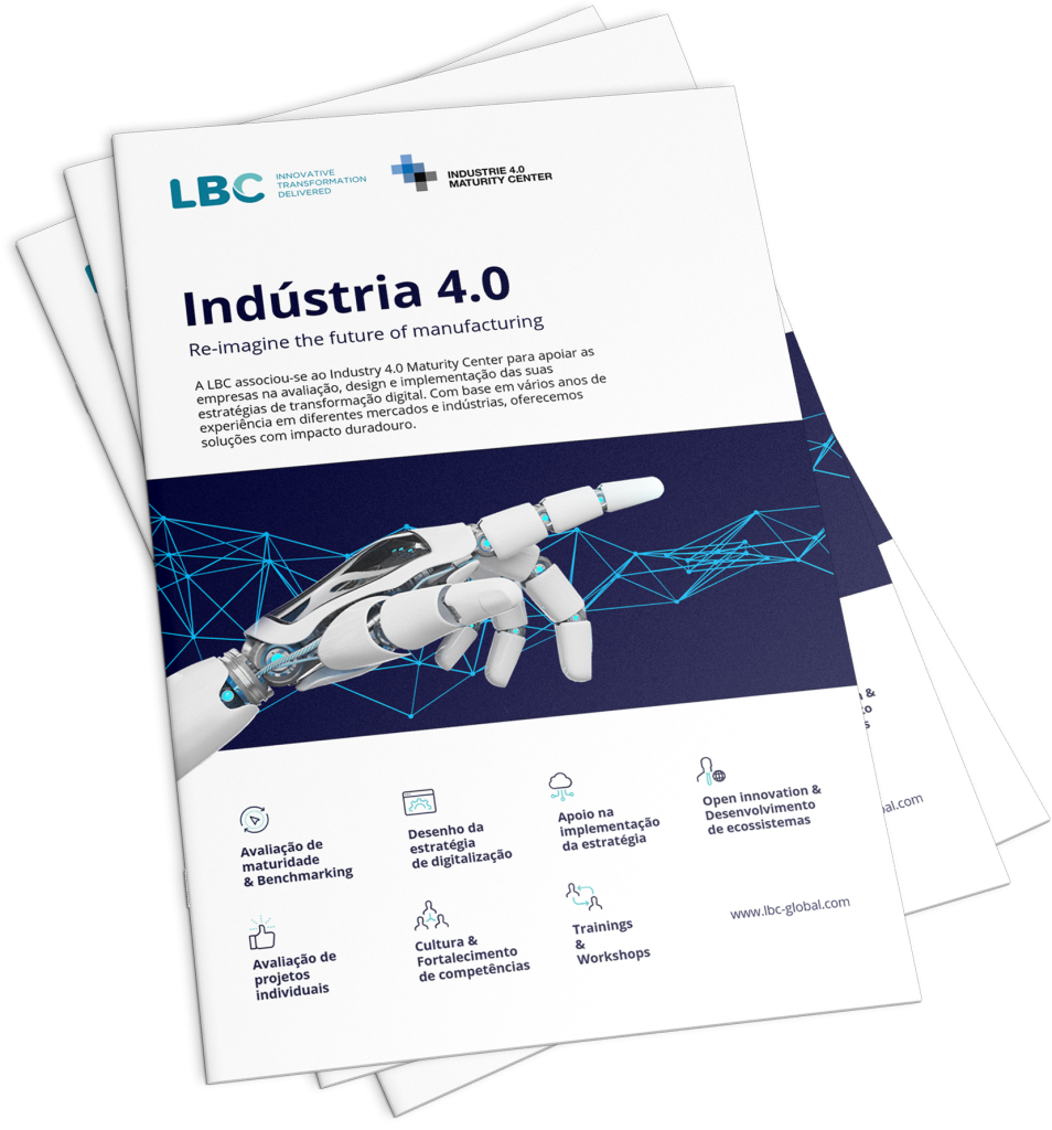 Material de comunicação da Indústria 4.0
